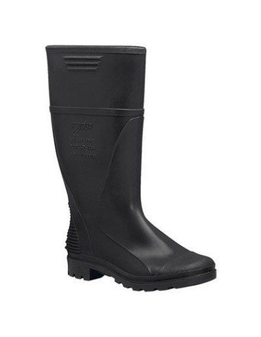 PANTER BOTA AGUA ALTA PVC MONOCOLOR NEGRA 1066