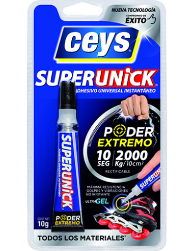 CEYS SUPERUNICK ADHESIVO PODER EXTREMO ULTRA GEL 10 SEG