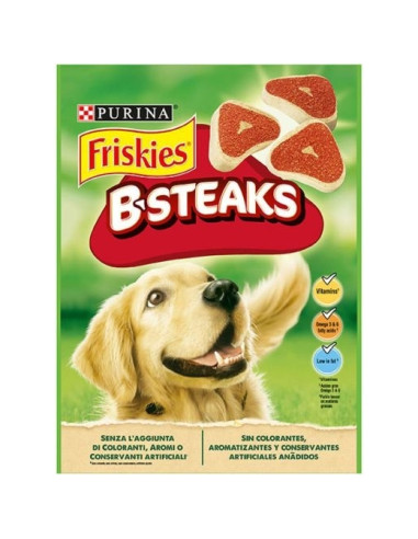 PURINA FRISKIES TREATS B-STEAKS 150 GRS.