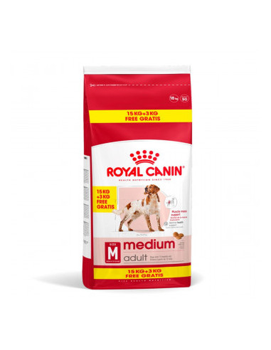 ROYAL CANIN MEDIUM ADULT 15 KGS