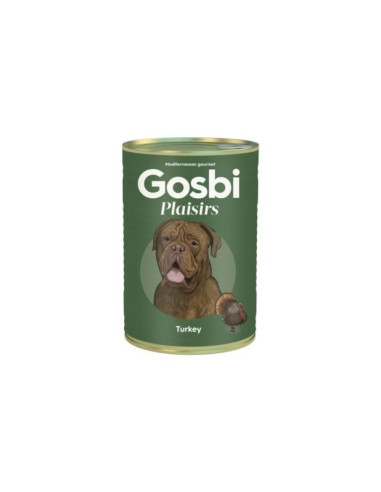 GOSBI DOG PLAISIRS TURKEY 400 GRS.