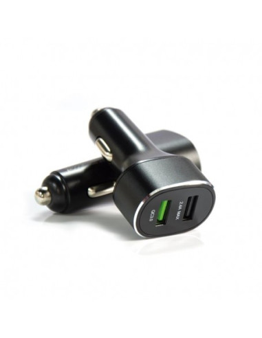 VOLTEN CARGADOR MECHERO QUICK CHARGER + 2.4A 2 X USB VL1254