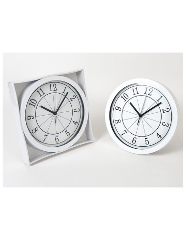 RELOJ DE PARED MARLIN BLANCO 30 X 4.1 CMS.