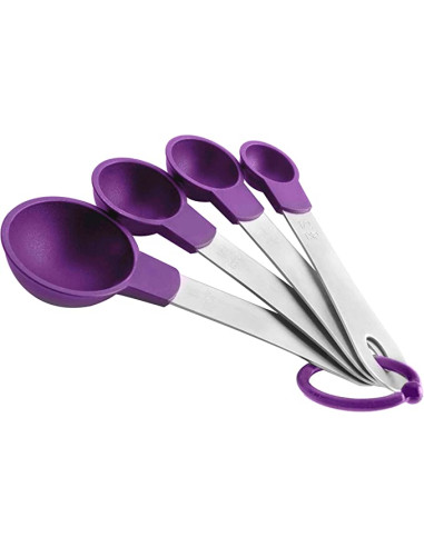 IBILI SET 4 CUCHARAS MEDIDORAS NYLON + INOX  736800