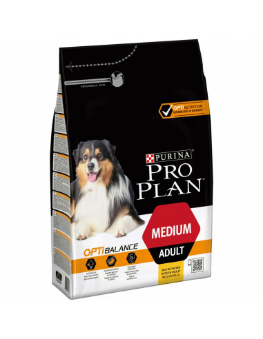 PURINA PRO PLAN ADULT MEDIUM OPTIBALANCE POLLO 3 KGS.